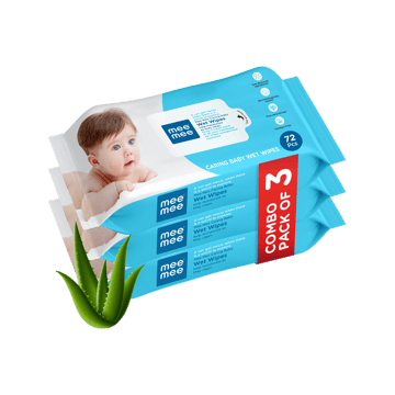 Mee Mee Caring Baby Wipes with Aloe Vera