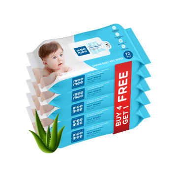 Mee Mee Gentle Wet Baby Wipes with Aloe Vera