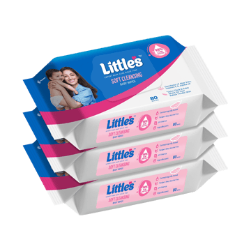 Little's Soft Cleansing Baby Wipes | Wet Wipes