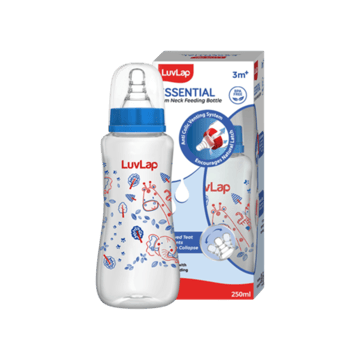 LuvLap Baby Feeding Bottle (Blue)