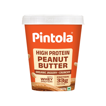 Pintola High Protein Jaggery Crunchy Peanut Butter