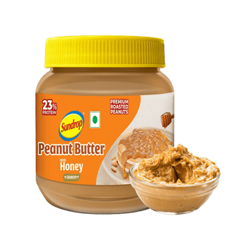Sundrop Crunchy Peanut Butter with Honey