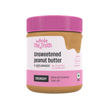 The Whole Truth Crunchy Unsweetened Peanut Butter