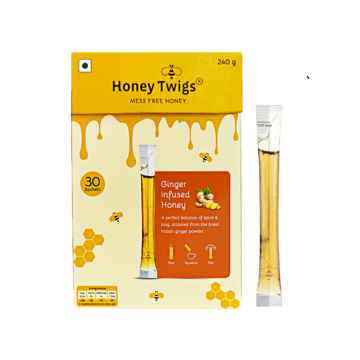 Honey Twigs Ginger Infused Honey