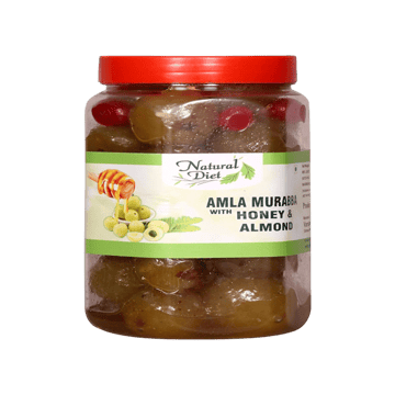 Natural Diet Home Made Herbal Amla Murabba