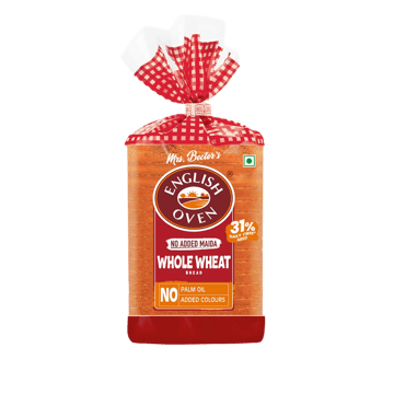 English Oven Zero Maida Whole Wheat Bread