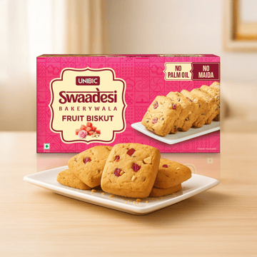 Unibic Swaadesi Fruit Biskut Bakery Cookies