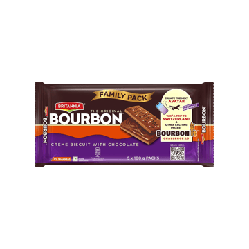 Britannia The Original Bourbon Creme Biscuit