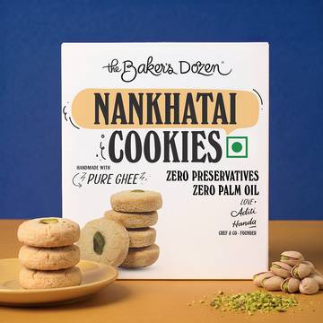 The Baker's Dozen Nankhatai Ghee Cookies