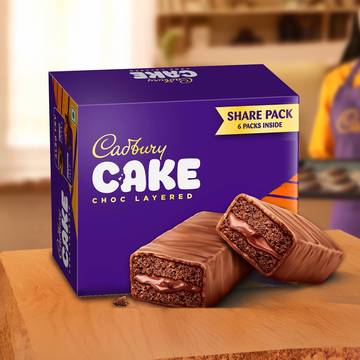 Cadbury Choc-Layered Cake