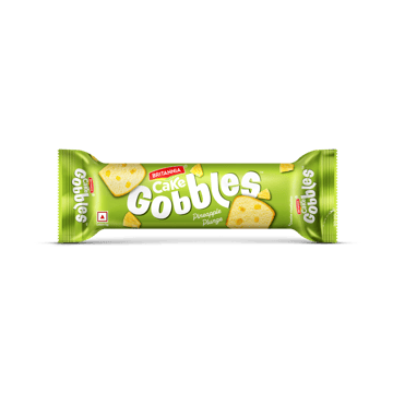 Britannia Gobbles Pineapple Plunge Slice Cake