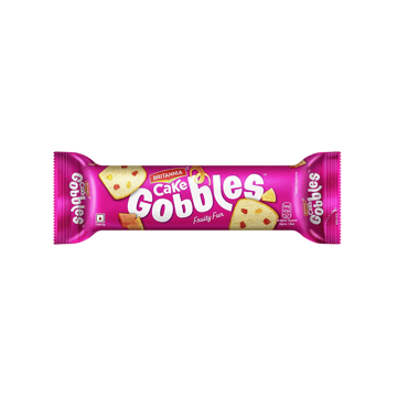 Britannia Gobbles Fruit Slice Cake