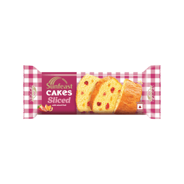 Sunfeast Sliced Cake Mixed Fruit Cake