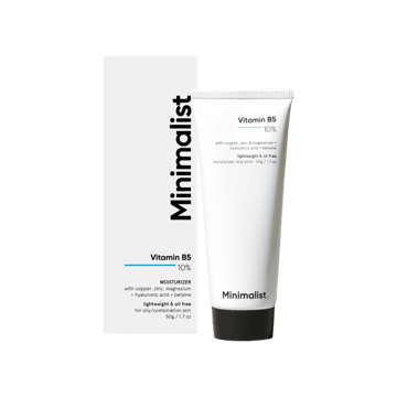 Minimalist Vitamin B5 10% Moisturizing Cream