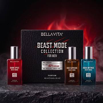 Bella Vita Beast Mode Collection Perfume Gift Set for Men