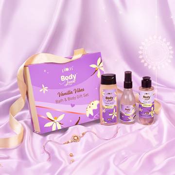 Plum BodyLovin' Vanilla Vibes Bath & Body Gift Set