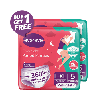 Evereve Overnight Disposable Period Panty - Buy 1 Get 1 Free