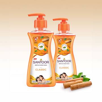 Santoor Classic Gentle Hand Wash