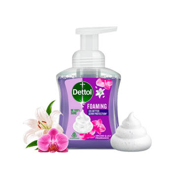 Dettol Orchid & Lily Fragrance Foaming Hand Wash