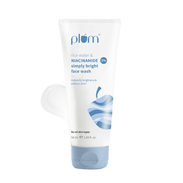 Plum 2% Niacinamide & Rice Water Simply Bright Face Wash