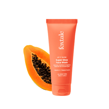 Foxtale Vitamin C Super Glow Face Wash with Papaya Enzyme