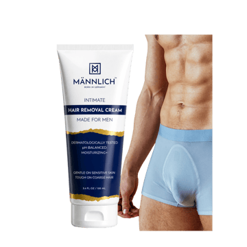 Mannlich Intimate Hair Removal Cream for Men