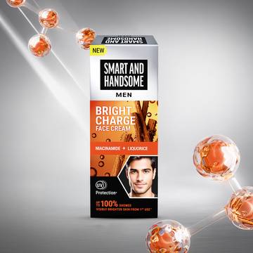 Smart and Handsome Men Bright Charge Men's Face Cream