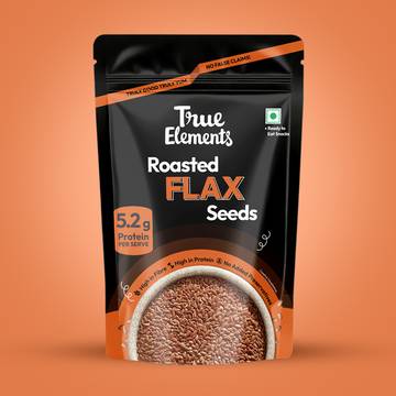 True Elements Roasted Flax Seeds