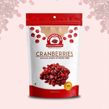 Wonderland Foods Sliced Dried Cranberries