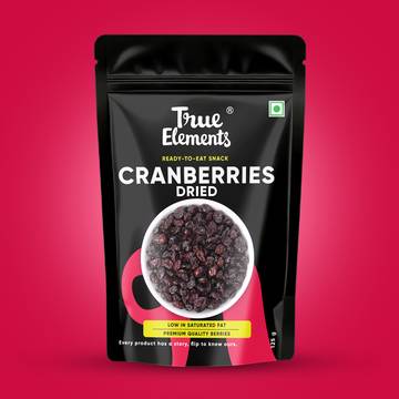 True Elements Whole Dried Cranberries