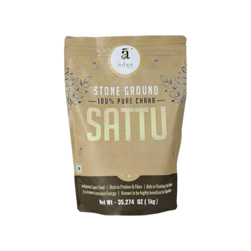 Adya Organics 100% Pure Chana Sattu Powder